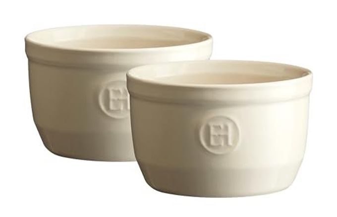 Emile Henry 4" x 2.5" Ramekins (Set of 2) | Clay