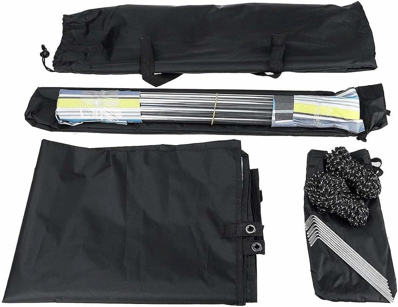 LRFVADW Tent Portable Car Side Canopy Waterproof Tarpaulin Tent Outdoor Camping Awning Roof(3,300x150cm) - Image 1