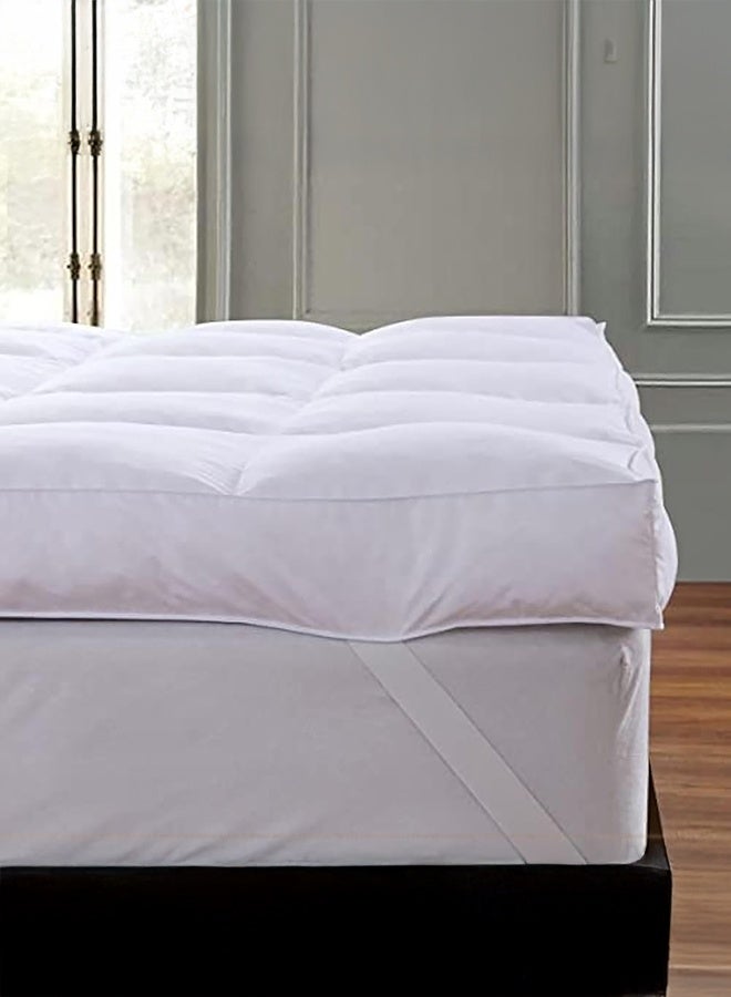 BACK COMFORT ComfortTop | Microfiber Mattress Topper 8 cm, Rubber Corners - 150×200 cm - Image 2