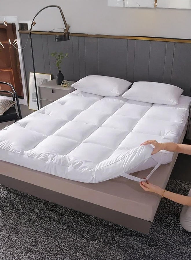 BACK COMFORT ComfortTop | Microfiber Mattress Topper 8 cm, Rubber Corners - 150×200 cm - Image 4