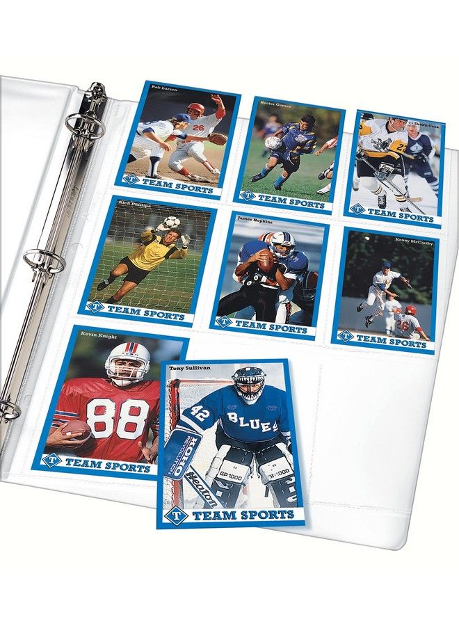 AVERY 9 Pocket Trading Card Pages For 3 Ring Binder Pokemon Cards Pack Of 10 Holds 90 Cards Total (76016) - Image 4