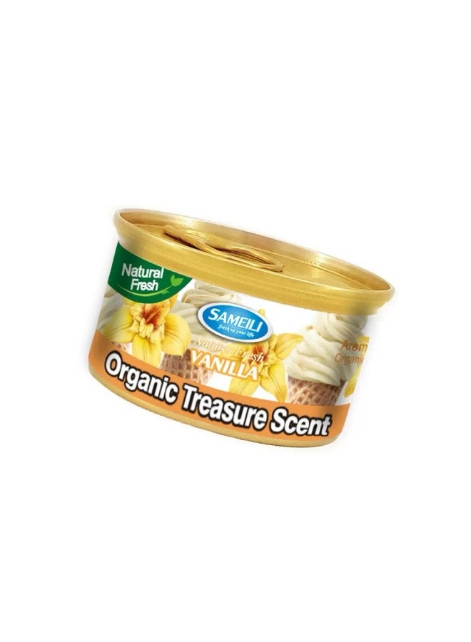 ساميلي [عبوة من 3 قطع] معطر جو طبيعي منعش للسيارة بنكهة الفانيليا - Image 1