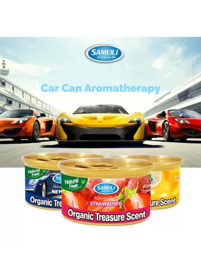 ساميلي [عبوة من 3 قطع] معطر جو طبيعي منعش للسيارة بنكهة الفانيليا - Image 2