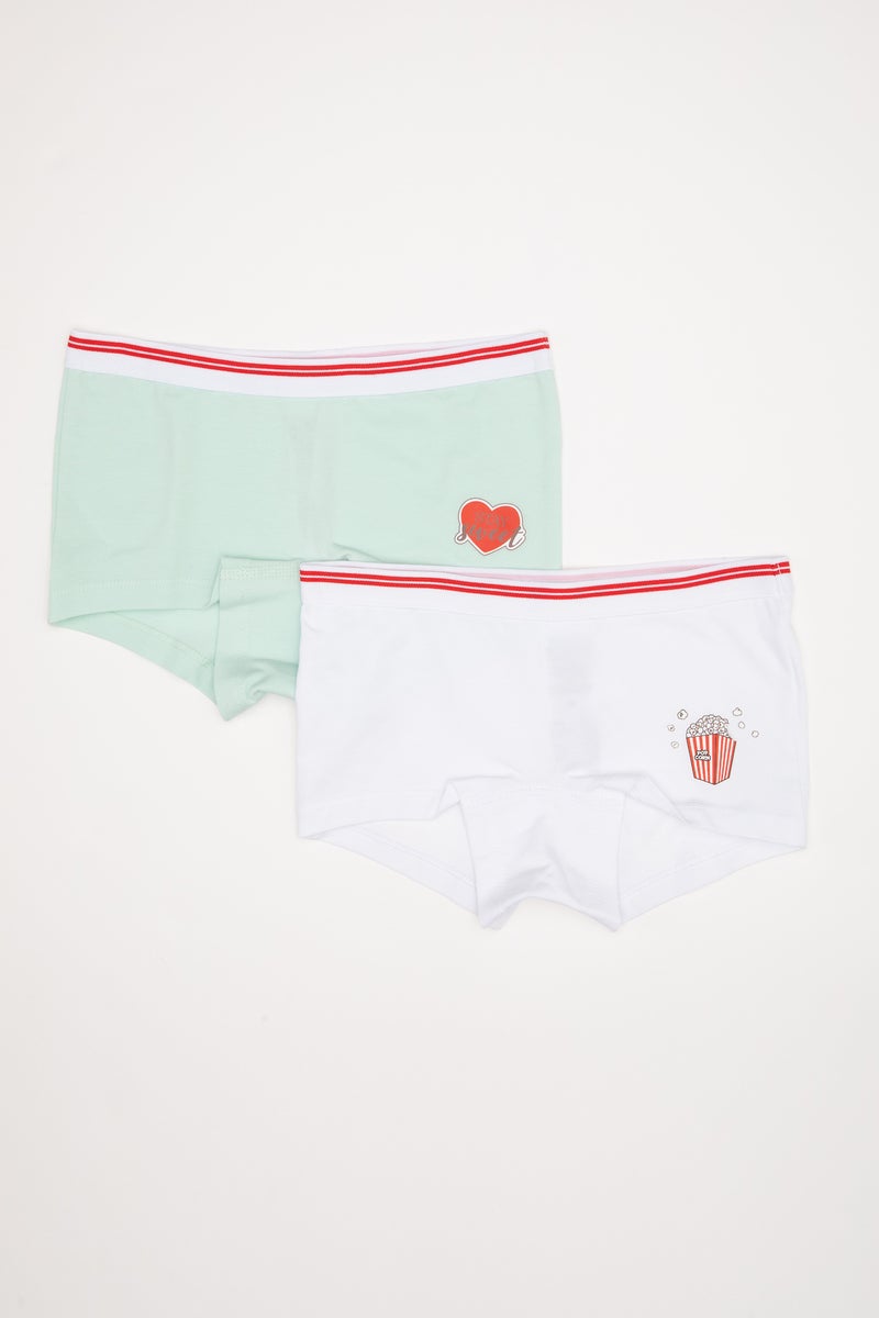 DeFacto Girl Cotton 2 piece Boxer  - Image 1