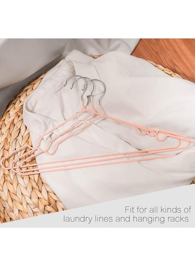 Stainless Steel Coated Hanger, 30 Pieces Multicolor - Image 4