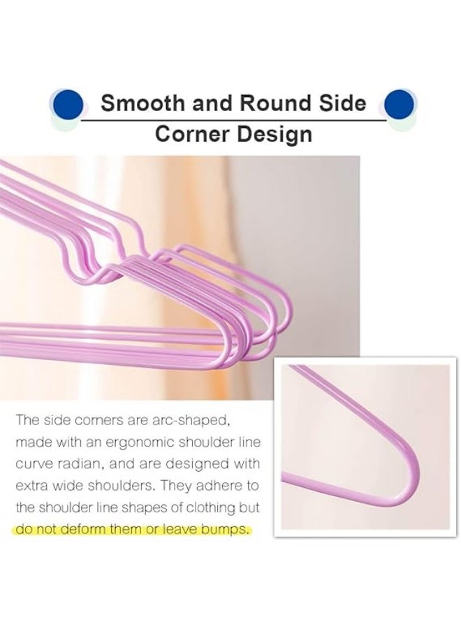 Stainless Steel Coated Hanger, 30 Pieces Multicolor - Image 5