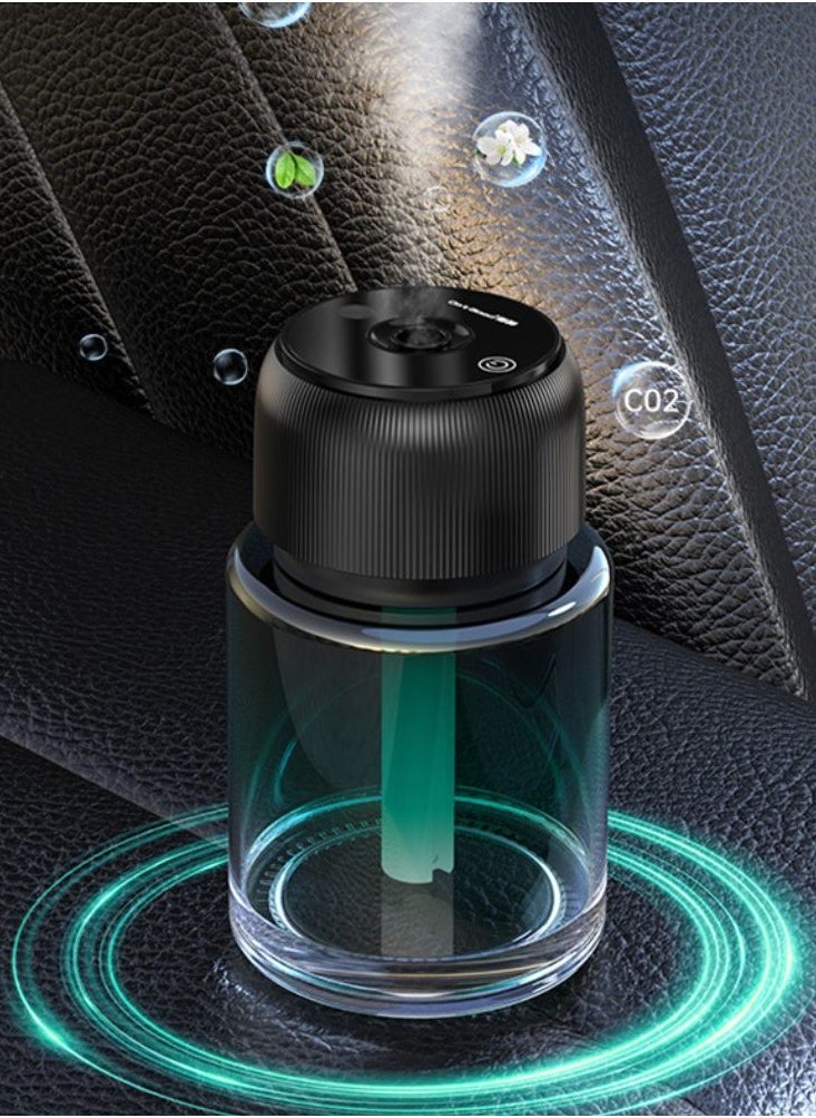إلترازون Car Fragrance Essential Oil Car Humidifier Diffuser Aromatherapy Essential Oil Diffuser Mini Portable Diffuser for Car Home Office Bedroom  - Image 4