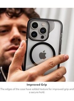 ZAGG Apple iPhone 15 Pro Case , ZAGG Cass - Santa Cruz Snap Series Magsafe Case - Black  - Image 3