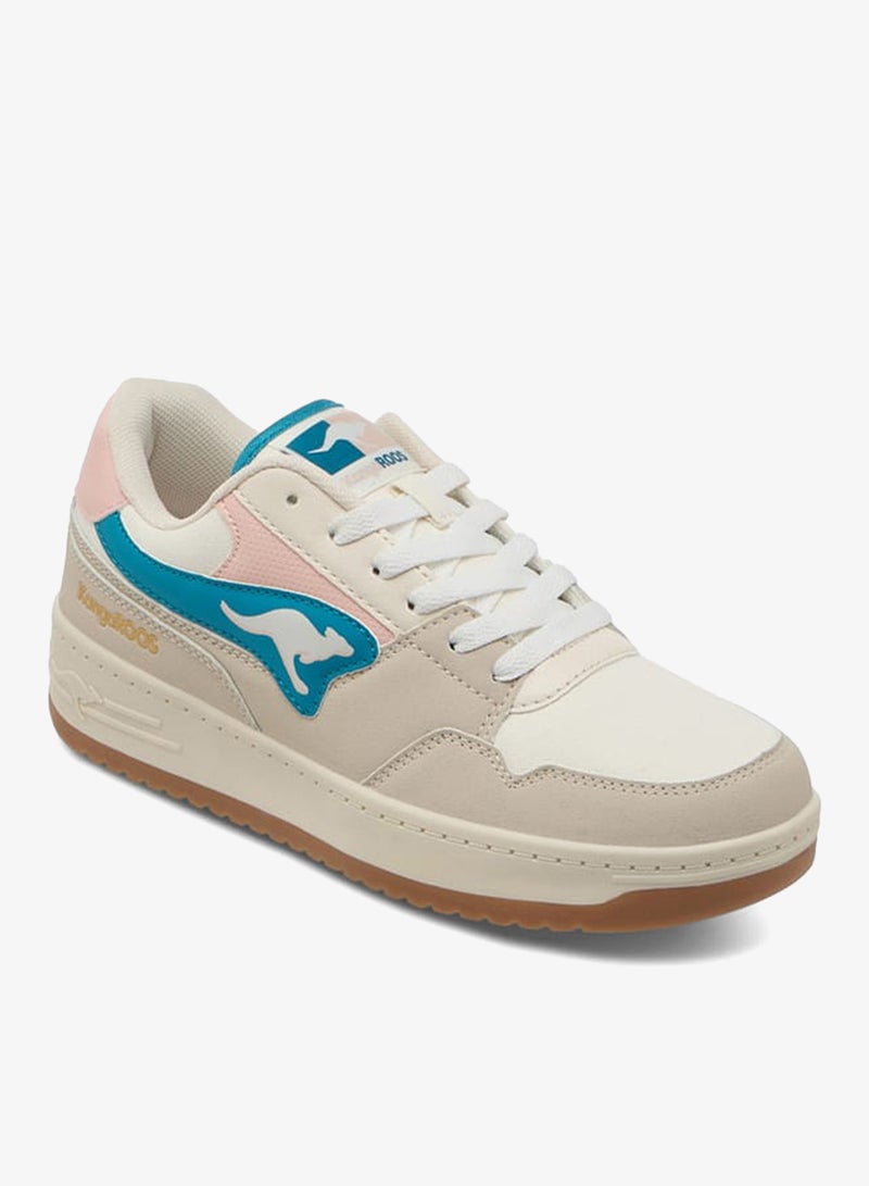 kangaROOS Women's Panelled Sports Shoes with Lace-Up Closure - Image 3