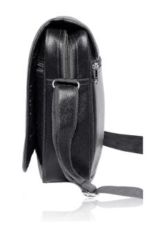 Bagneeds Crossbody Synthetic Leather Unisex Sling Bag for Multi-Purpose use | Black |  - Image 4