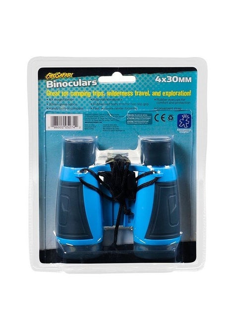 GeoSafari Compass Binoculars, Built-In Compass, Lightweight, Durable, Easy to Use For Kids