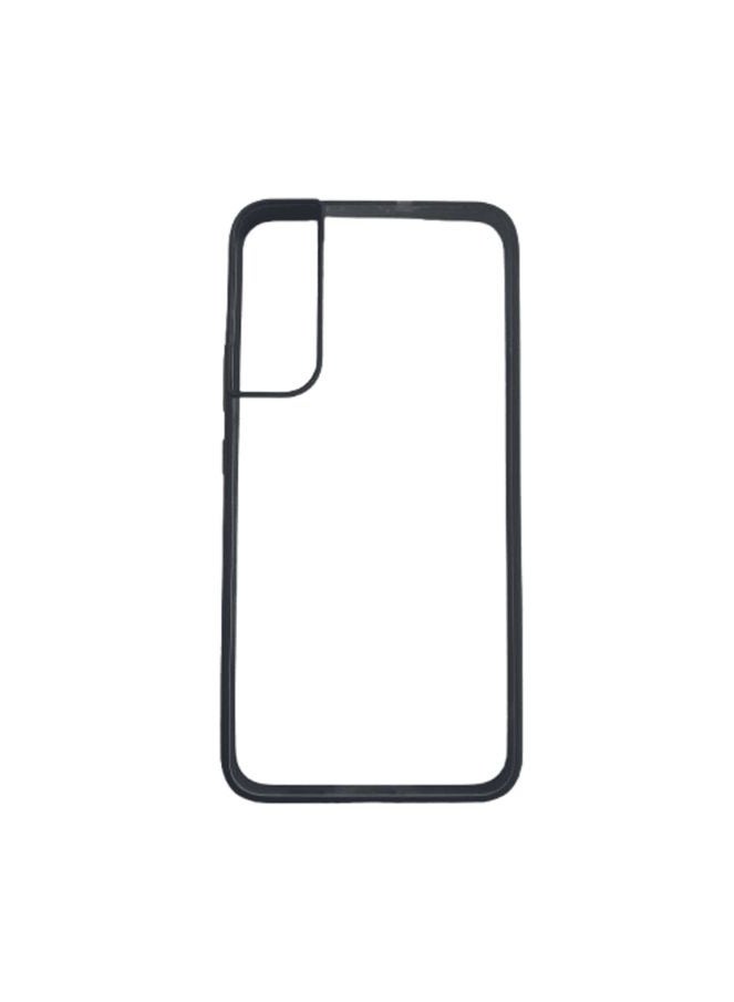 ماجيك ماسك بظهر شفاف وحماية كاملة وازرار سهلة الضغط لهاتف اس 22 بلاس- اسود