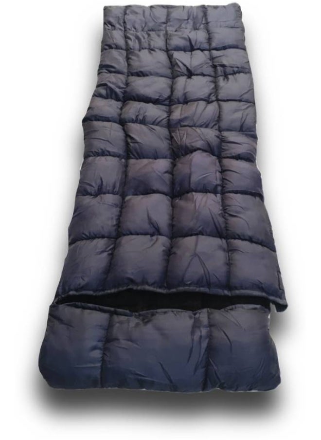 Aim Emporium Aim Emporium Indoor & Outdoor Rectangular 5°C to 15°C For Winter With Air Pillow Sleeping Bag  (Black)  - Image 4