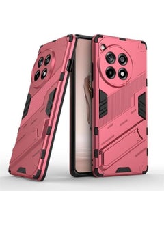 Case Compatible with OnePlus 12R 5G/OnePlus Ace 3, 2-in-1 TPU+PC Dual Layer Combo Shockproof Ultra-Thin Protective Phone Back Cover with Kickstand