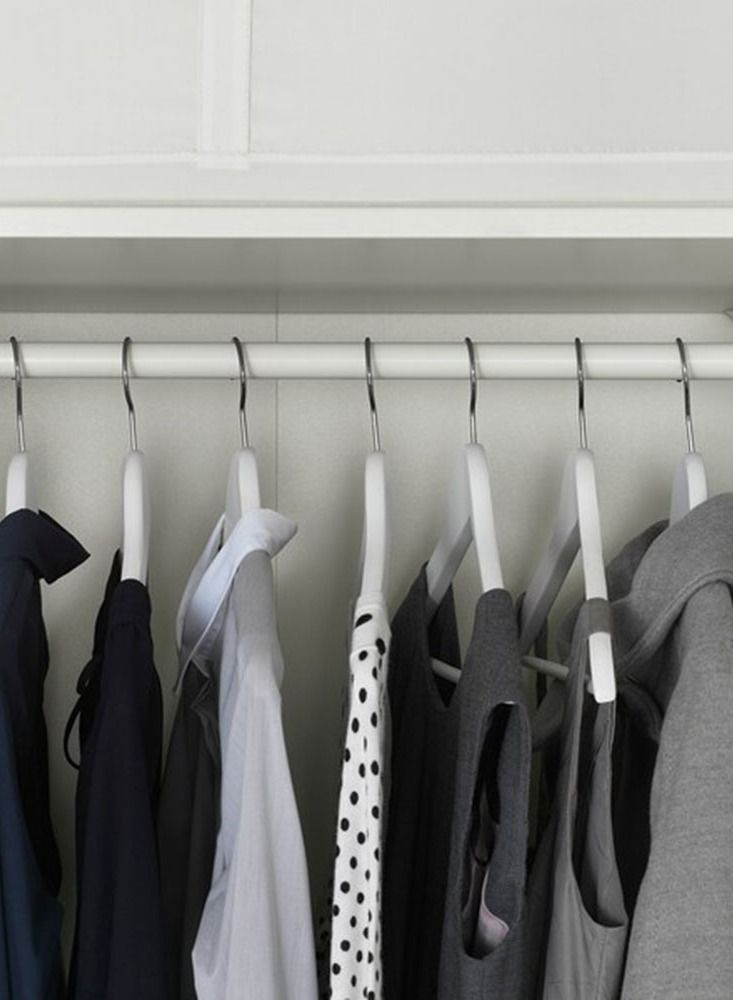 erorex Clothes rail white 50 cm - Image 3