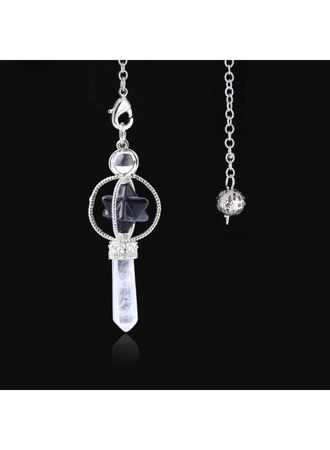 Csja A Generation Of Merkaba Six-pointed Star Pendant Spirit Pendant Rotatable Merkaba Jewelry F770