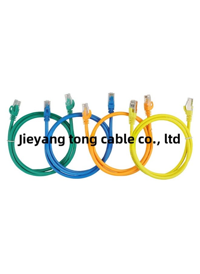 Oxygen-free Copper Core Super Five Categories Six Gigabit Finished Network Cable Router Computer Short Broadband Network Cable Short 0.2 Meters-Color:Ultra Five Oxygen-free Copper -Line Length:0.5 M  - Image 5