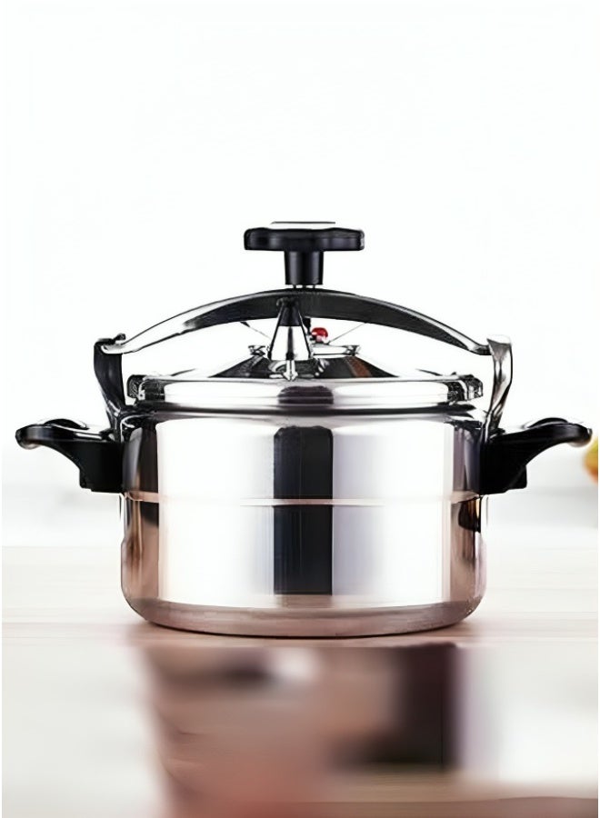 High-Quality Aluminum Pressure Cooker – 11 Liter Capacity – Ideal for All Recipes and Ensures Faster Cooking