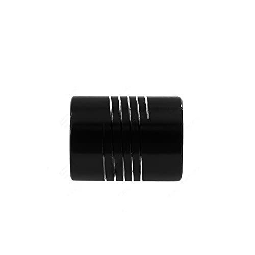 3DINNOVATIONS Flexible Couplings 5mm to 8mm NEMA 17 Shaft for RepRap 3D Printer or CNC Machine- Black,1 pc - Image 3