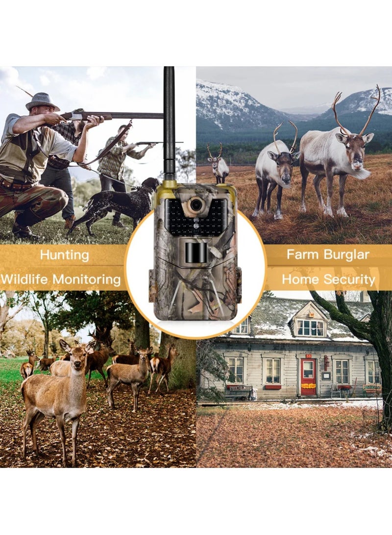 ارواق 2G MMS SMTP كاميرا تعقب البريد الإلكتروني الحياة البرية الصيد كاميرات الخلوية اللاسلكية 20MP 1080P للرؤية الليلية صور فخ HC900M - Image 5