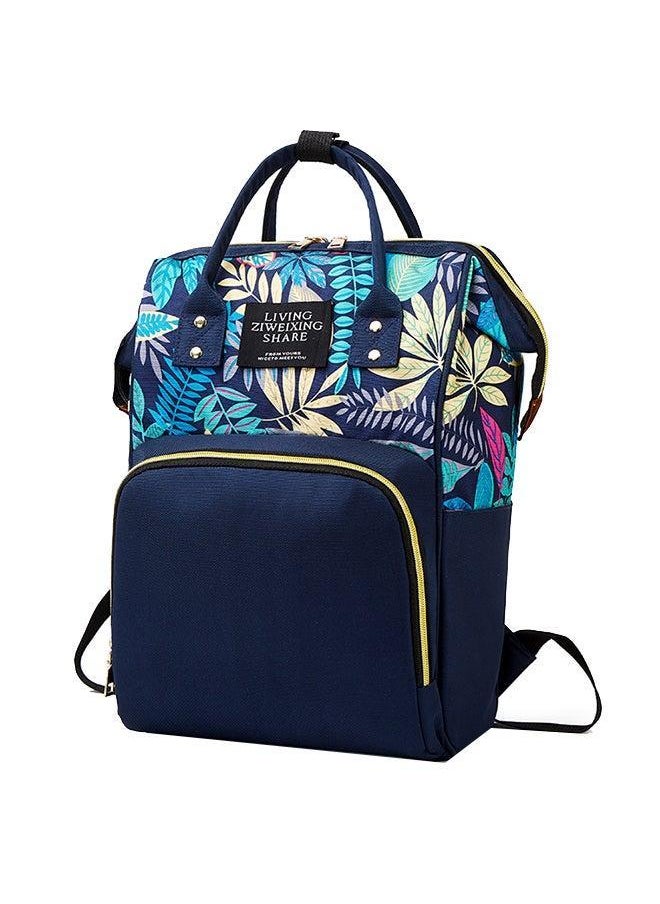 Generic Multifunction Baby Changing Travel Bag Backpack - Blue  - Image 1