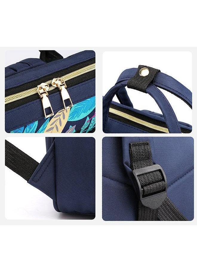 Generic Multifunction Baby Changing Travel Bag Backpack - Blue  - Image 5