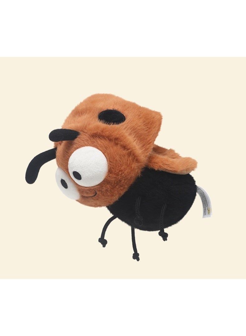 Jooki Insect Series Ladybug Plush Toy, Cute Sleeping Toy, Small Rag Doll, Birthday Gift, 17CM - Image 3