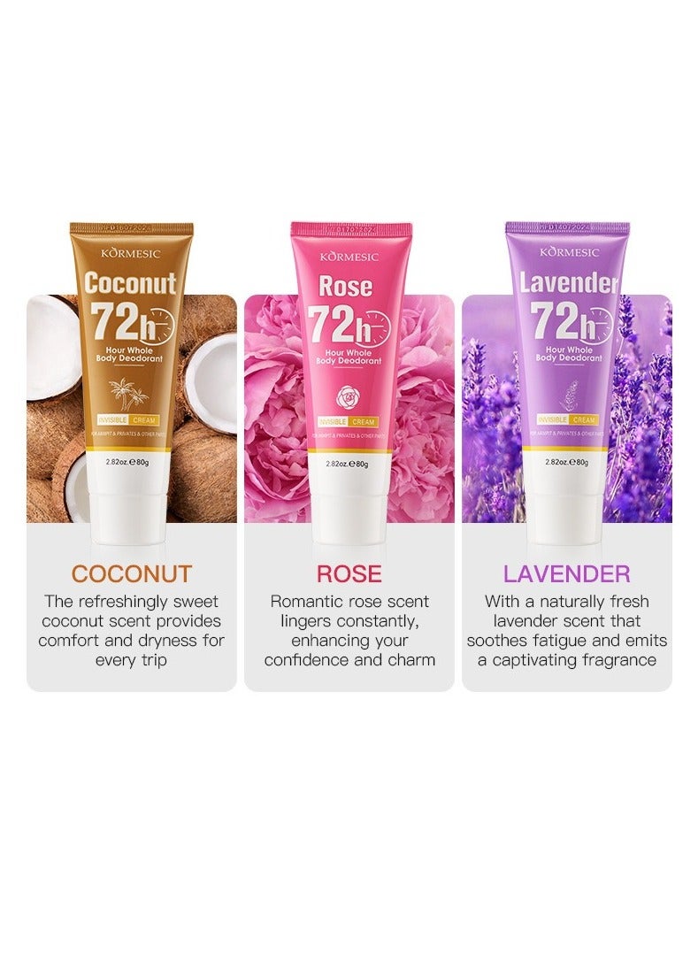 Kormesic كريم كامل للجسم 72 ساعة 80 جرام - Image 2