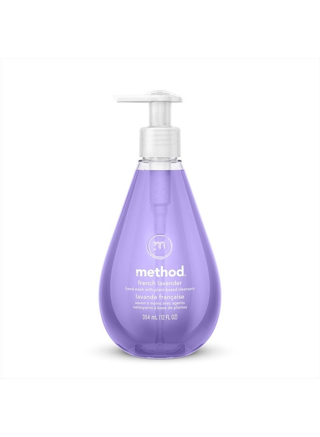 Method Gel Hand Wash, French Lavender, Biodegradable Formula, 12 Fl Oz (Pack of 1) - Image 1
