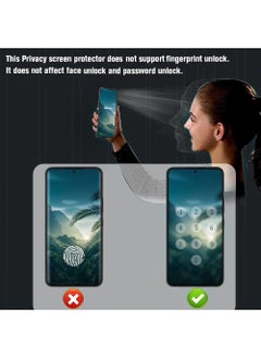 CaseNeo 2 Pcs Anti-Spy Screen Protector for HONOR X9b,Full Screen Privacy Screen Protector, 3D Tempered Glass Film, 9H Hardness Anti-Peeping Full Coverage Protector Anti Scratch Screen  - Image 4