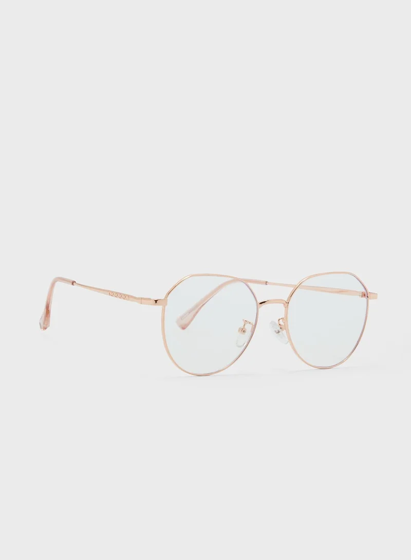 Seventy Five Anti Blue Round Lens Laptop Optic Glasses