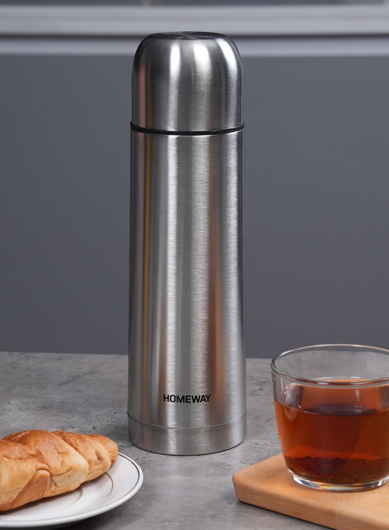 Homeway Portable 750 ML Stainless Steel Vacuum Flask – Ideal for Coffee, Tea, and Water - Image 5