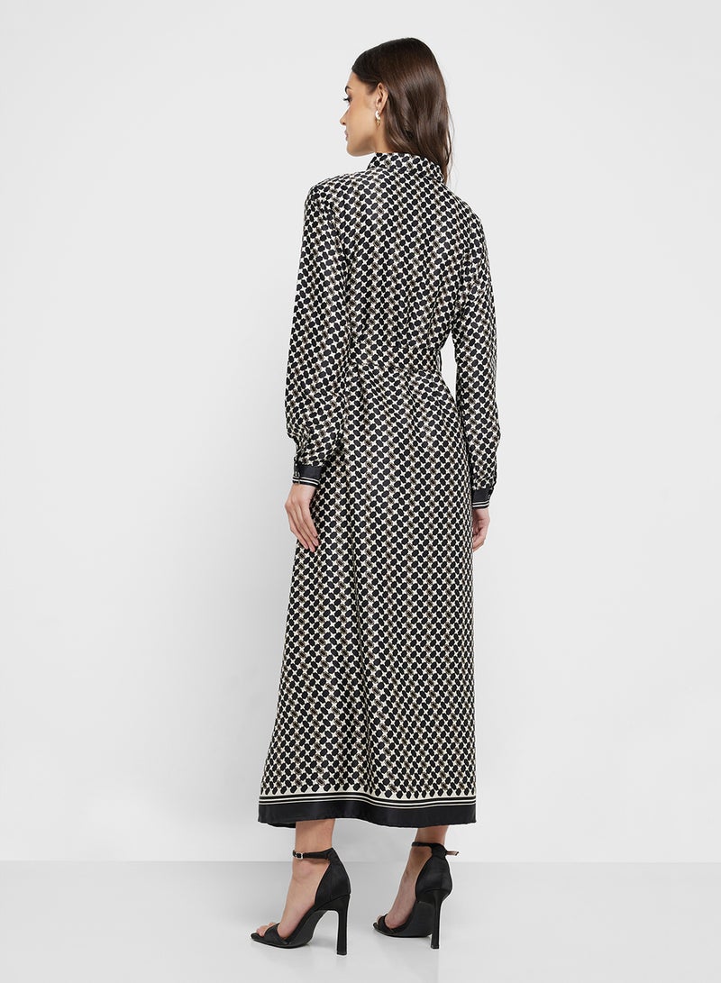 ONLY Printed Midi Dress  - Image 2