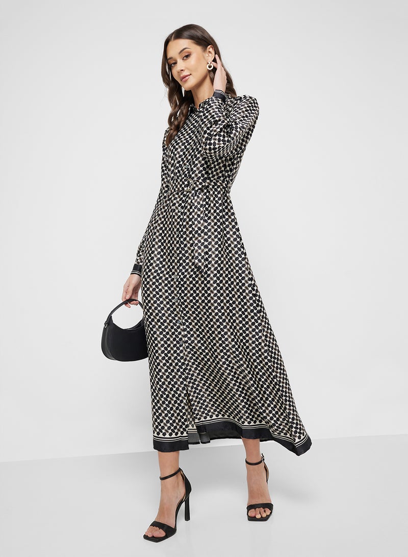 ONLY Printed Midi Dress  - Image 1
