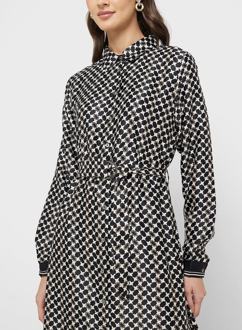 ONLY Printed Midi Dress  - Image 3