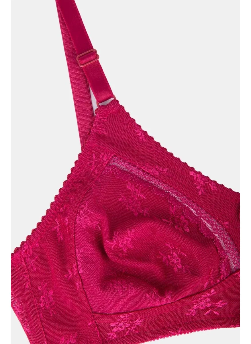 Ayyıldız 3661 Claret Red Minimizer Bra