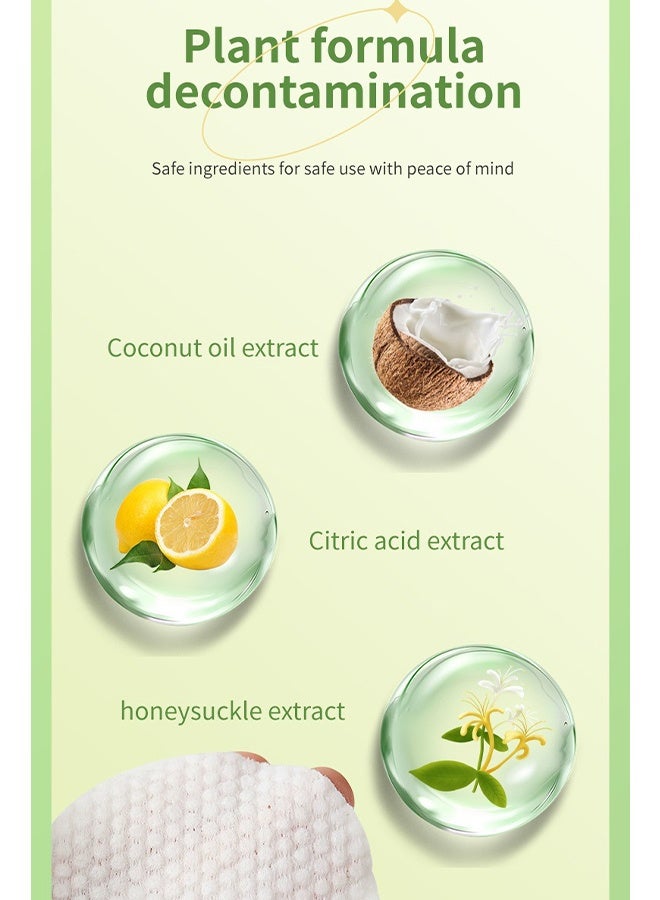 Jellico Pet Eyes Wipes for Dogs & Cats, Gently Remove Tear Stain, Eye Debris, Discharge, Mucus Secretions, Coconut Oil Pet Cleaning Grooming Deodorizing Wipes for Eyes, Wrinkle, Face, 200Pcs - Image 4