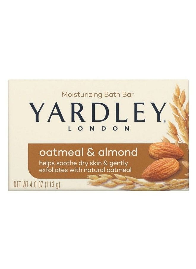 Yardley Oatmeal And Almond Bar Soap 4.25 Oz. 20 Bars  - Image 1
