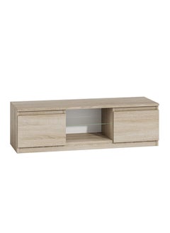 AtoZ Furniture Indigo TV Stand with Storage in Beige Color 