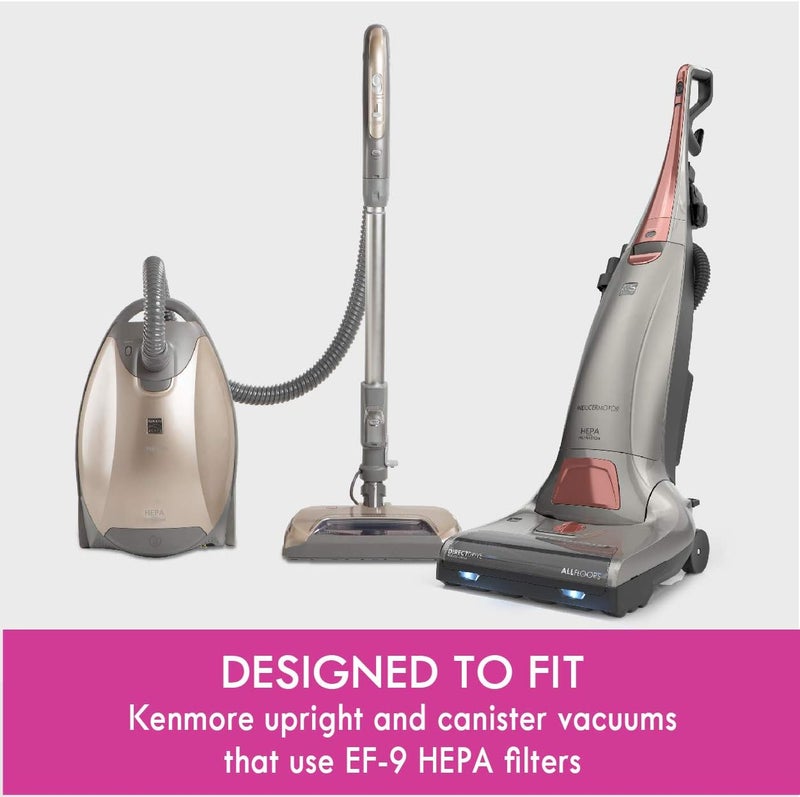 Kenmore 53296 EF9 Media Vacuum Cleaner Exhaust Filter for Upright and Canister Vacuums White - Image 3
