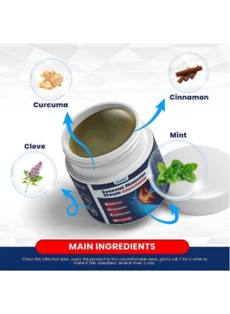 سوميفون كريم لتخفيف آلام الغضروف المفصلي، كريم لتخفيف آلام المفاصل، كريم للعناية بالركبة، جل لعلاج آلام المفاصل، كريم لعلاج المفاصل والعظام، كريم مهدئ للمفاصل 20 غرام - Image 3