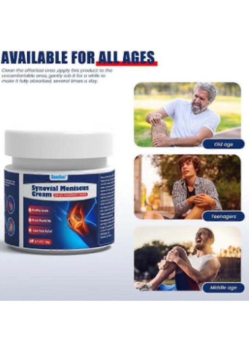 Sumifun Synovial Meniscus Pain Relief Cream Joint Pain Relief Cream Knee Care Cream for Joint Care Treatment Gel Pain Relief Cream Joint and Bone Therapy Cream Soothing Joint Cream 10g - Image 3
