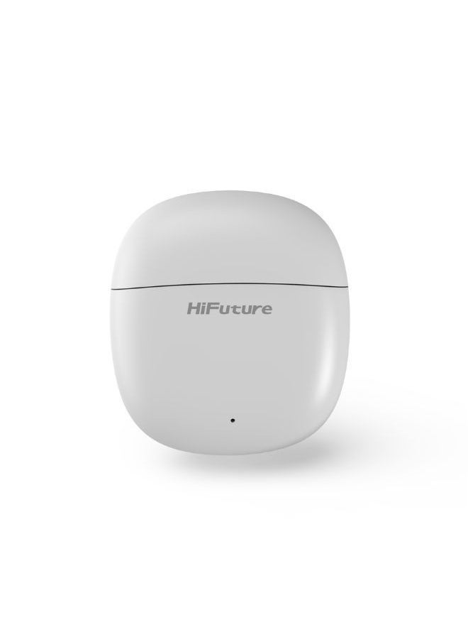 HiFuture ColorBuds2 True Wireless Earbuds, Comfort Fit, Waterproof, Matte Finish, White Color  - Image 3