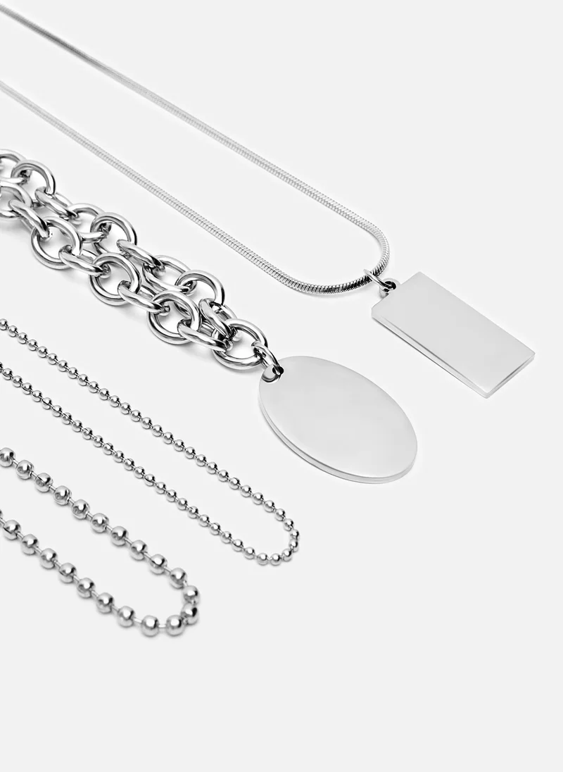 Lichi  Multi-level chain necklace with pendants for Women | Best Price UAE