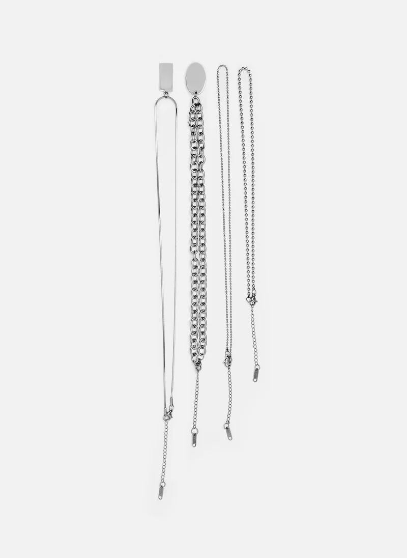 Lichi  Multi-level chain necklace with pendants for Women | Best Price UAE