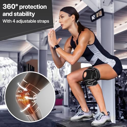 DR. BRACE ELITE Knee Brace with Side Stabilizers & Patella Gel Pads for Maximum Knee Pain Support and fast recovery for men and women-Please Check How To Size Video (XX-Large, Mercury) - Image 5