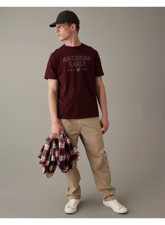 American Eagle AE Super Soft Logo Graphic T-Shirt