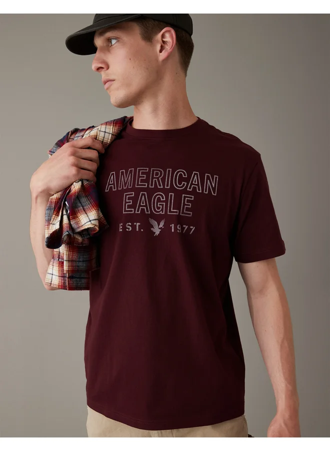 American Eagle AE Super Soft Logo Graphic T-Shirt