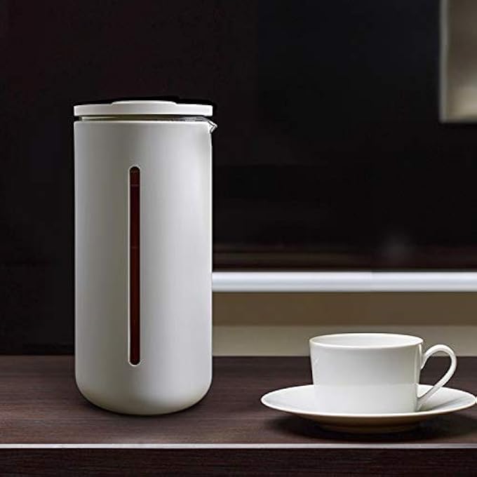 TIMEMORE Original Design Small U French Press Coffee Maker Tea Maker  Heat Resistant Glass  Home Barista 450 Milliliter - Image 1
