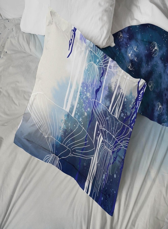 Jay Franco Kids Duvet Cover Set with Sham & Pillowcase - Ultra-Soft Linen Feel Bedding for Room Decor, Cover ONLY Comforter NOT Included, Blue - Avatar, 3 Piece Queen - Image 3